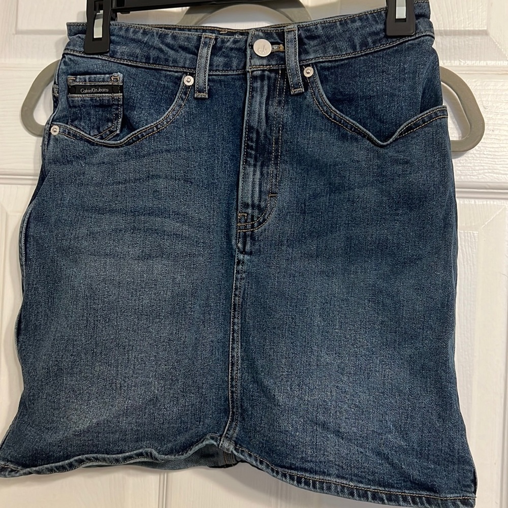 Calvin Klein denim Skirt